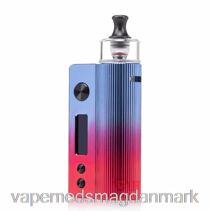 Engangs Vape Danmark Vandy Vape Nox 60w Pod Kit Twilight Blå Rød